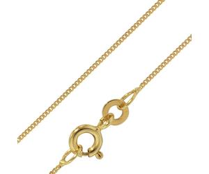 trendor Schmuck Feine Panzerkette 333 Gold 0,8 mm Längen 36-60 cm 72436