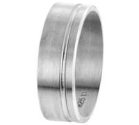 trendor Freundschaftsring 925 Sterlingsilber Satiniert 65656-50 Ringgröße 50/15,9