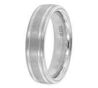trendor Schmuck Freundschaftsring für Damen und Herren Silber 925 Breite 5 mm 65335
