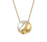 trendor 21172 Gold-Anhänger 333/8K mit vergoldeter Silberkette 45 cm 45 cm