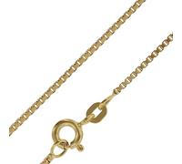 trendor Schmuck Halskette für Anhänger 333 Gold Venezianer Kette 0,9 mm 71750
