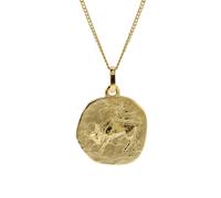 trendor 41920-05 Halskette mit Sternzeichen Stier Gold 333/8K Ø 16 mm 40 cm