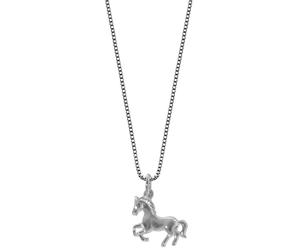 trendor Schmuck Kinder-Halskette mit Pferde-Anhänger Silber 63690