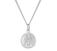 trendor Schmuck Kinder-Halskette Sternzeichen Zwilling 925 Silber 28606-06