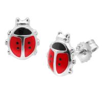 trendor Schmuck Kinder-Ohrringe Käfer Silber 925 Ohrstecker 68345