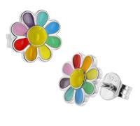 trendor Schmuck Kinder-Ohrringe Silber 925 Ohrstecker Blume 41661
