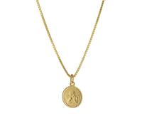 trendor Schmuck 75214 Kinder Schutzengel Anhänger Gold 585 mit goldplattierter Kette, 42 cm