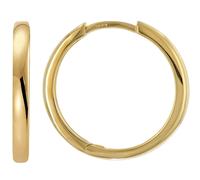 trendor Schmuck Klapp-Creolen Gold 333/8K Ohrringe 18 x 2 mm 21700