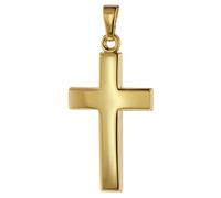 trendor Schmuck 75366 Kreuz-Anhänger 26 mm Gold 585 / 14 Karat