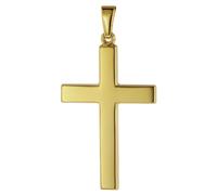 trendor Schmuck 75541 Kreuz-Anhänger für Herren 28 mm Gold 333 / 8K