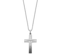 trendor Schmuck Kreuz mit Kette 925 Sterlingsilber 60712