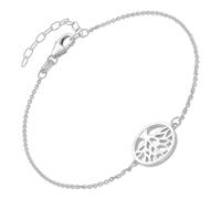 trendor Schmuck Mädchen-Armband mit Lebensbaum 925 Silber 15809