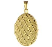 trendor Schmuck 75535 Medaillon mit Muster Gold 333 / 8K