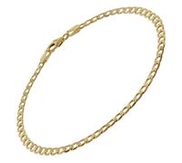 trendor Schmuck Panzer-Armband für Damen Gold 333 (8 Karat) 19 cm 75652