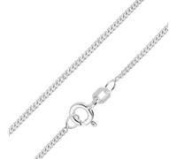 trendor Schmuck Panzerkette Für Anhänger Silber 925 Robuste Halskette 1,6 mm 15711