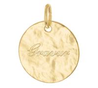 trendor Schmuck Runder Gravur-Anhänger für Kinder Gold 333/8K ? 14 mm 21644