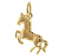 trendor Schmuck Schmuck-Anhänger Pferd Gold 333 / 8K 21558
