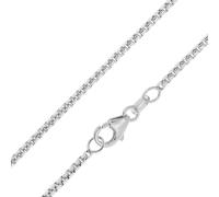 trendor Schmuck Silber-Halskette 925 Silber Runde Venezianer Kette 1,5 mm 28809
