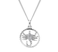 trendor Schmuck Skorpion Sternzeichen Halskette Silber 925 68260-11