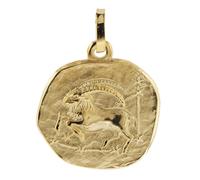 trendor Schmuck Sternzeichen-Anhänger Steinbock 333 Gold 16 mm 08725-01