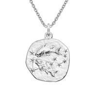 trendor Schmuck Sternzeichen Fische Ø 20 mm und Halskette 925 Silber 51610-03