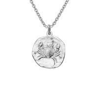 trendor Schmuck Sternzeichen Krebs mit Halskette 925 Silber Ø 16 mm 08441-07