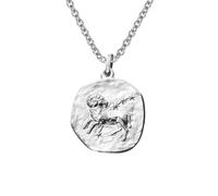 trendor Schmuck Sternzeichen Widder mit Halskette 925 Silber Ø 16 mm 08441-04