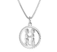 trendor Schmuck Zwilling Sternzeichen Halskette Silber 925 15360-06
