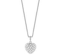 trendor Silber Kette mit Herz-Anhänger 35911