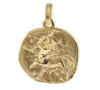 trendor Schmuck 08736 Sternzeichen-Anhänger Schütze 333 Gold 16 mm