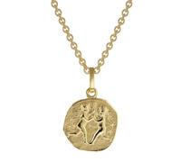 trendor Schmuck 75905-06 Sternzeichen für Kinder Zwilling Gold 333 Anhänger + Kette