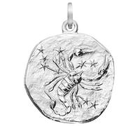 trendor Sternzeichen Skorpion 925 Silber 20 mm Anhänger Tierkreiszeichen für Damen, Herren und Kinder, 08453-11