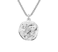 trendor Sternzeichen Skorpion mit Halskette 925 Silber Ø 16 mm Tierkreiszeichen Anhänger Sterlingsilber für Damen, Herren oder Kinder, 08441-11-60 60 cm