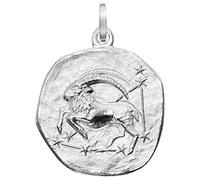 trendor Sternzeichen Steinbock 925 Silber 20 mm Anhänger Tierkreiszeichen für Damen, Herren und Kinder, 08453-01