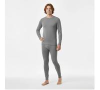 Trends4Cents Gaubert Herren Thermo-Unterwäsche Set , Größe M - mit Merinowolle Grau