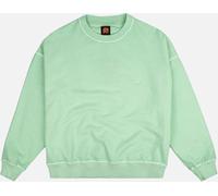 Trendsplant Damen Sweatshirt Women's Essential Pigment Oversized Sweater 029010WSDA Dusty Aqua-M