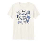 Trendy Apparel Apparebtly I Like Soccer Essentials Cutouts Premium T-Shirt