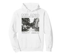 Trendy Apparel Milano Lombardia Italy Vintage Milan Streets Pullover Hoodie