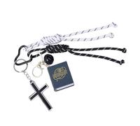 Trendy Camera Design Keychain Alloy Star Charm Hand Woven Nylon Rope Decoration Bag Pendant for Backpack Purse Unique Camera Inspired Keychain