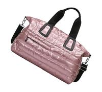 Trendy Large Capacity Waterproof Duffle Bag with Glossy Finish for Athletic Gear Business Trip and Outdoor Adventures Oxford Fabric Sports Duffle Bag