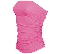 TrendyFashion Damen Sommer Ärmellos Bandeau Top Schlauchweste Top, babyrosa, 38-40