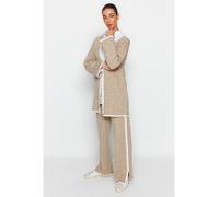 trendyol 2tlg. Outfit in Beige - Größe L | Damen Pullover Cardigans