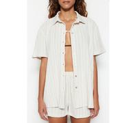 trendyol 2tlg. Outfit in Creme - Größe M | Damen Blusen