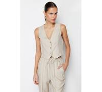 trendyol Anzugweste in Creme - Größe 40 | Damenjacken