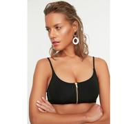 trendyol Bikini-Oberteil in Schwarz - Größe 38 | Damen Bademode