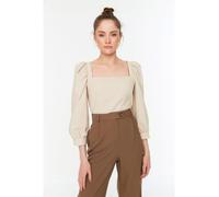 trendyol Bluse in Sand - Größe 34 | Damen Blusen