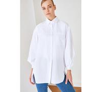 trendyol Bluse in Weiß - Größe 42 | Damen Blusen