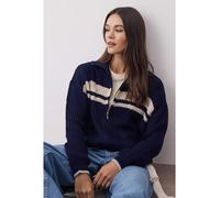 trendyol Cardigan in Dunkelblau - Größe M | Damen Pullover Cardigans