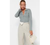 trendyol Cardigan in Grau - Größe M | Damen Pullover Cardigans