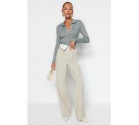 trendyol Cardigan in Grau - Größe S | Damen Pullover Cardigans